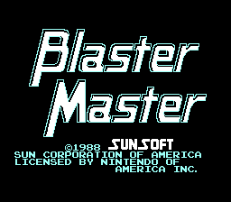 Blaster Master (USA)